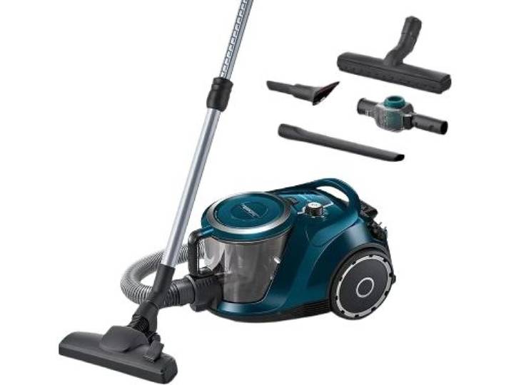 Bosch - Aspirateur Sans Sac Pro Family Bleu Bgs41fam
