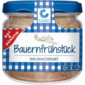 Gut&Günstig Wurstkonserve Bauernfrühstück Hausmacherart, Schweinefleisch, 250 g