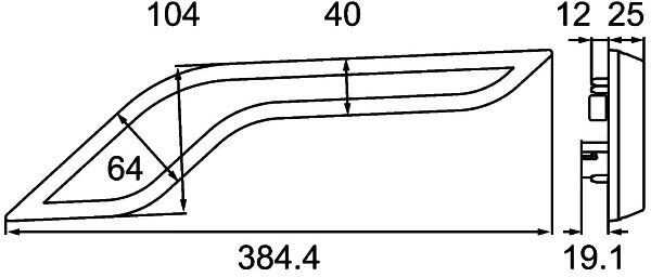 HELLA 2BA 013 333-061 Vilkkuvalo