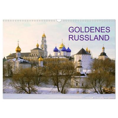 Goldenes Russland (Wandkalender 2027 DIN A3 quer), CALVENDO Monatskalender