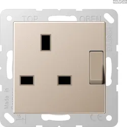 Jung A 3171 CH Abschaltbare Steckdose British Standard 13 A 250V ~