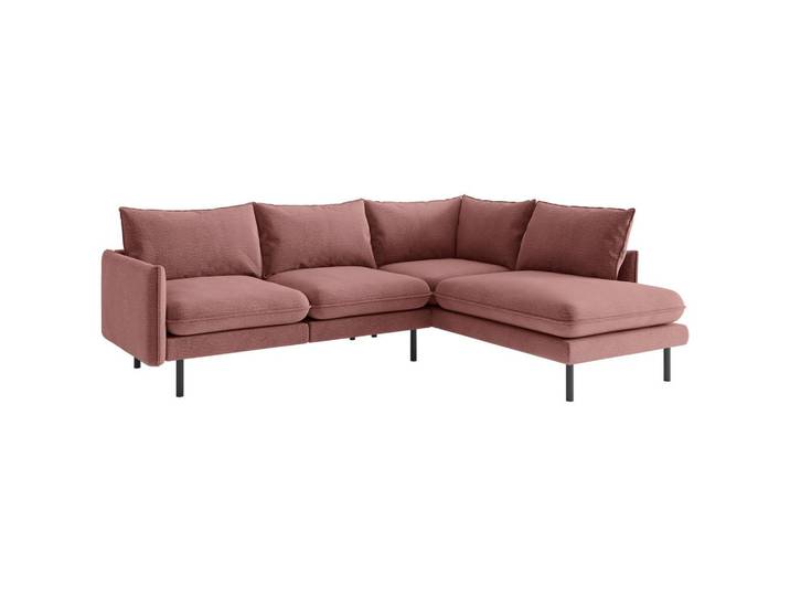 Ecksofa Samos Altrosa S: 267x204 cm