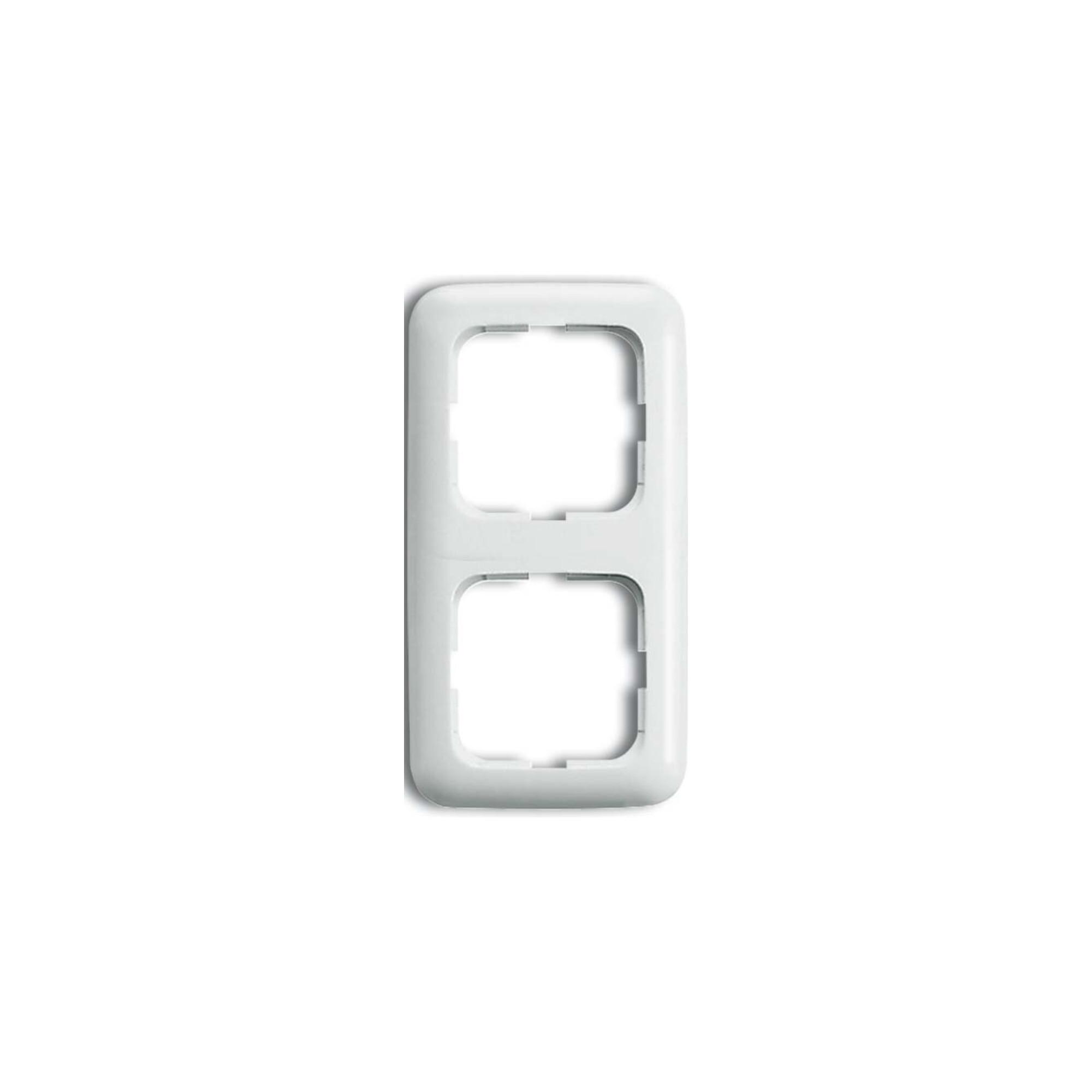 Busch-Jaeger Rahmen 2-fach aws senk.+ waager. 2512-214 (2CKA001725A0936)