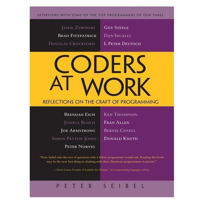 Apress Coders at Work, English edition (Englisch, Softcover, Peter Seibel) (978-1-4302-1948-4)