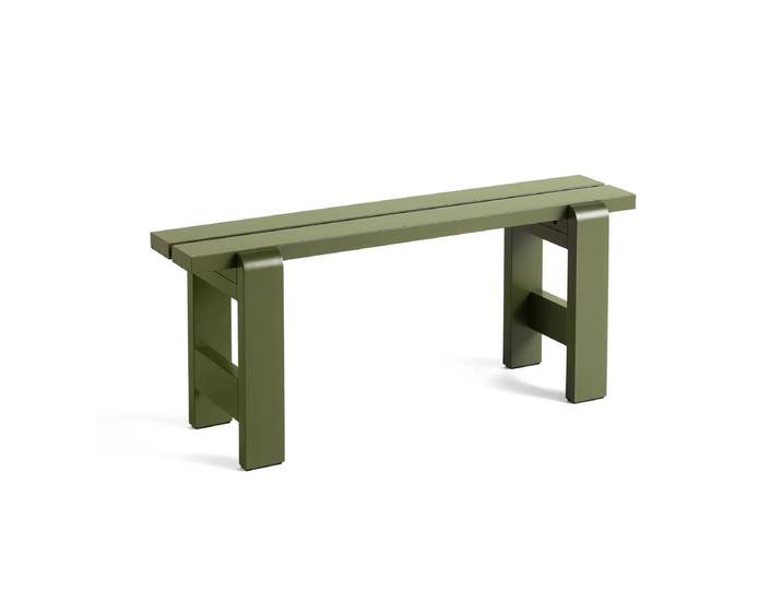 HAY - Weekday Bank, L 111 cm, olive