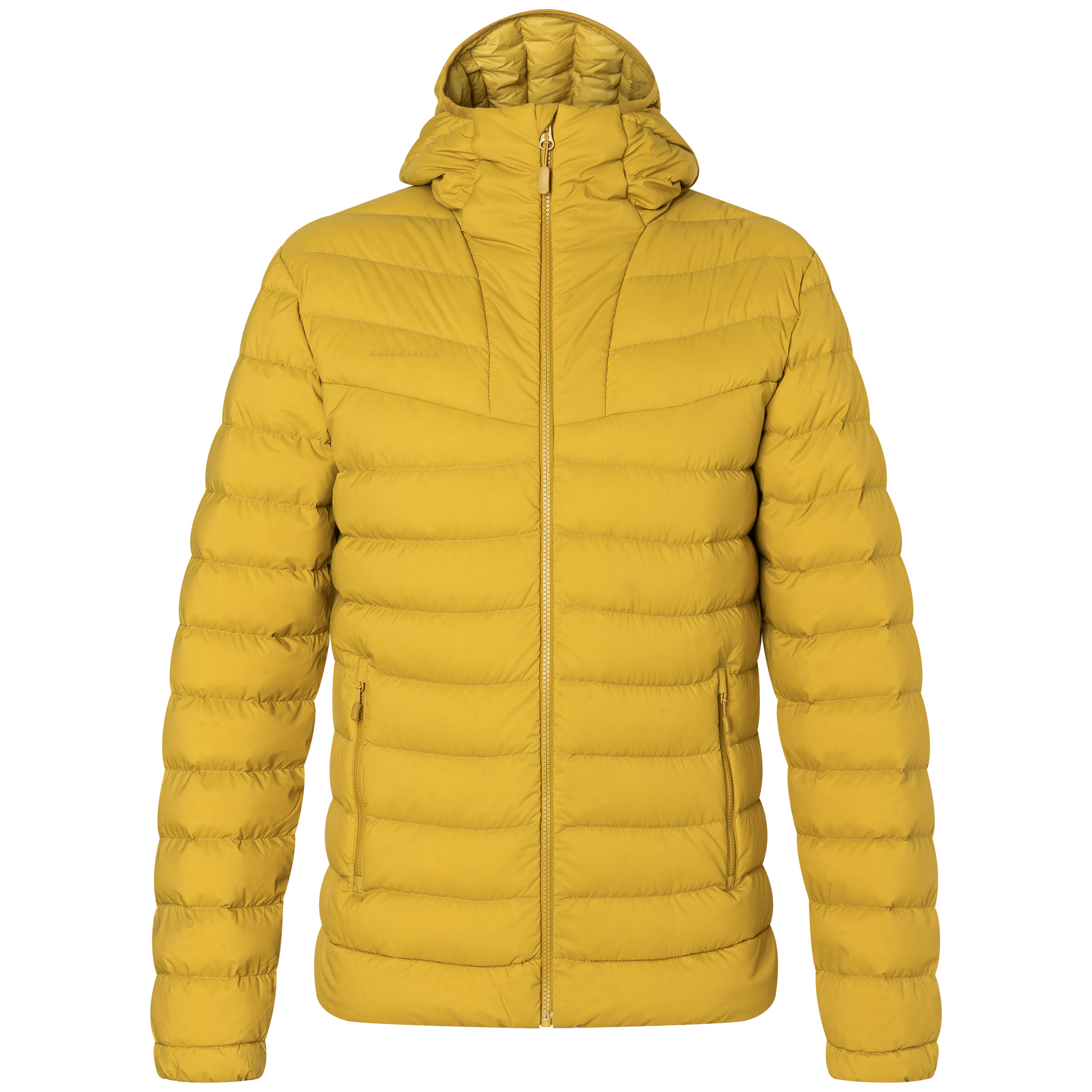 Bergzeit Basics Kaikkialla Nikkala Herren Isolationsjacke gelb Größe M Trekking Klein verpackbar Wasserabweisend