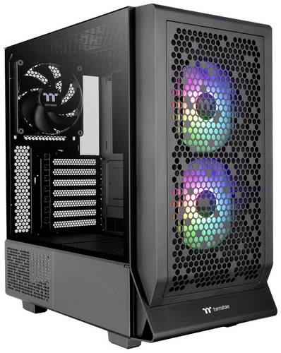 Thermaltake Ceres 330 TG Midi-Tower Gaming-Gehäuse Schwarz Seitenfenster