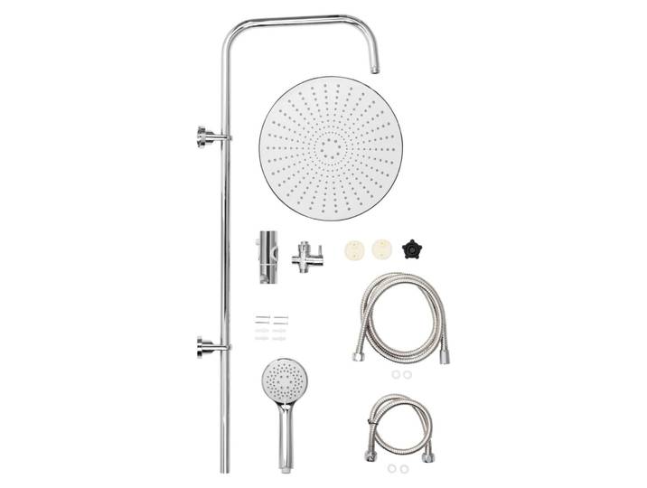 Système de douche Livarno Home\, modèle XXL\, avec pommeau de douche anti-gouttes et colonne de douche