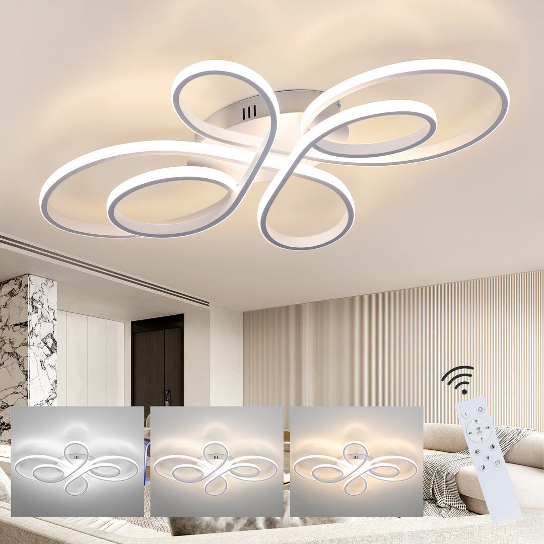Metro Brithny Silicone LED Flush Mount White