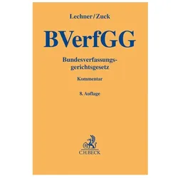 Bundesverfassungsgerichtsgesetz, Fachbücher von Hans Lechner, Rüdiger Zuck