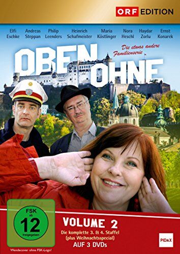 Elfi Eschke - Oben ohne, Vol. 2 / Die komplette 3. & 4. Staffel (plus Weihnachtsspecial) der österreichischen Kultserie (Pidax Serien-Klassiker) [3 DVDs] - Preis vom 08.10.2026 07:26:42 h