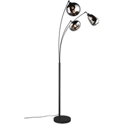 Stehleuchte LUMINA (BHT 71,50x200x68 cm) - schwarz - BHT 71,50x200x68 cm