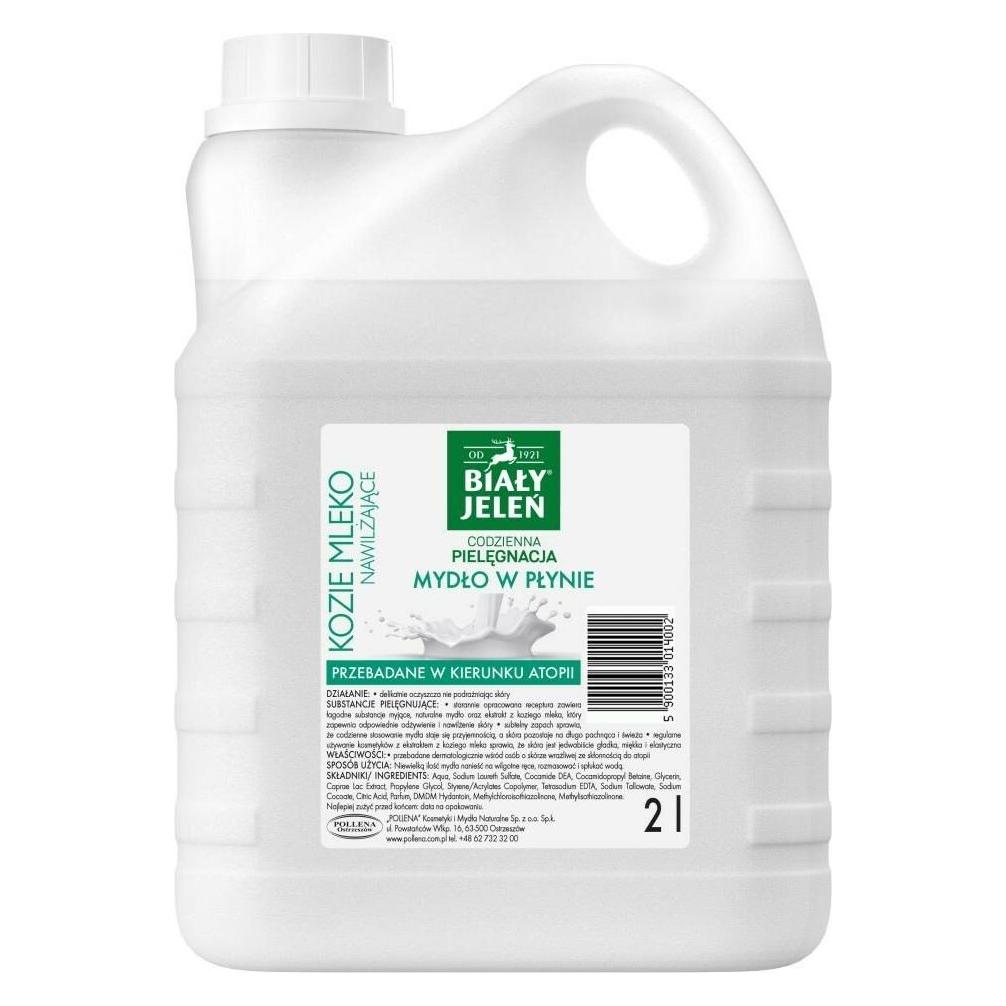 Biały Jeleń Weisser Hirsch Hypoallergene Flüssigseife Feuchtigkeitsseife Ziegenmilch 2L (Flüssigseife, 2000 ml) (32727125)