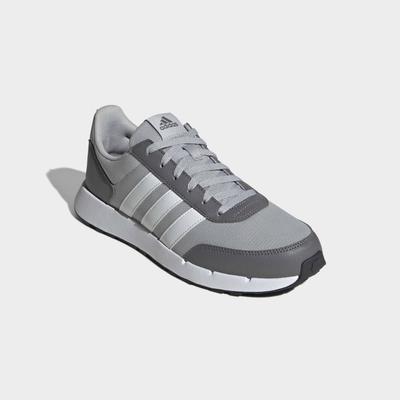 Sneaker ADIDAS SPORTSWEAR "RUN 50S", Herren, Gr. 37, grau two, ftwr weiß, grau four, Synthetik, Textil, Schuhe Sneaker