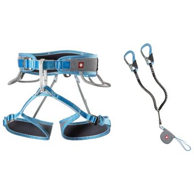Ocun - Via Ferrata Twist Tech Eco Captur Lite Swivel Set - Kletterset Gr L-XL weiß