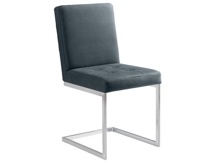 Moderano Freischwinger-Stuhl LUPO II, dunkelgrau, Stoff