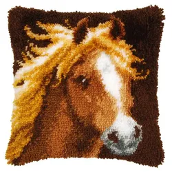 Knüpfkissen "Pferd"