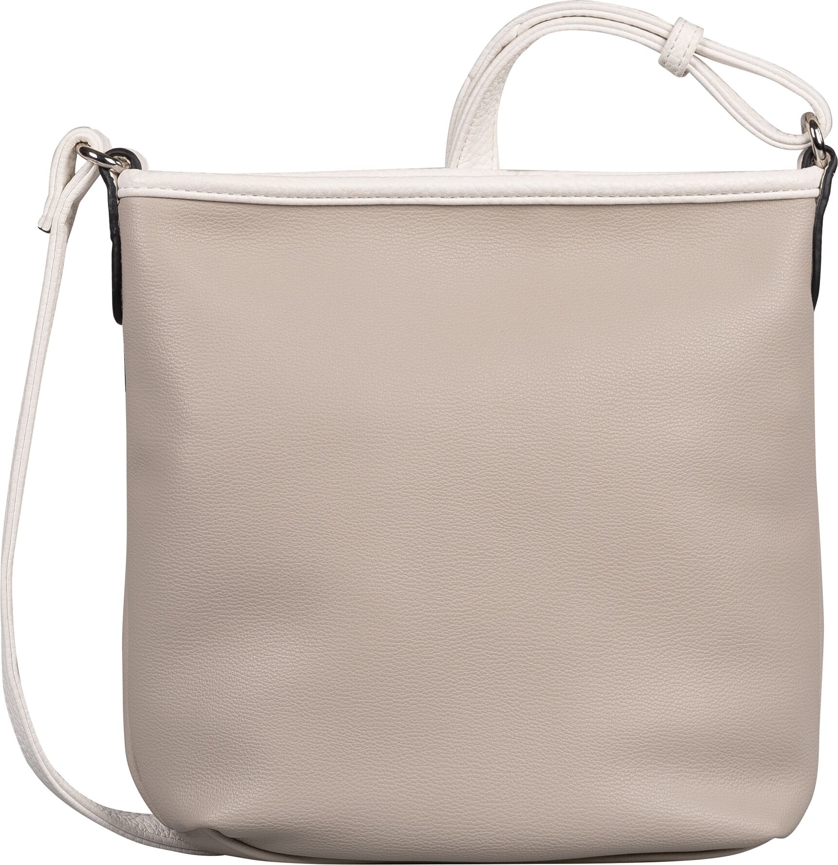 Umhängetasche TOM TAILOR "Juna", Damen, Gr. B/H/T: 26cm x 25cm x 7,5cm, blau, Lederimitat, gepflegt, kontrastfarbene Details, mehrfarbig, Taschen Umhängetasche, Damen Handtasche, Schultertasche mit glänzenden Metall-Accessoires