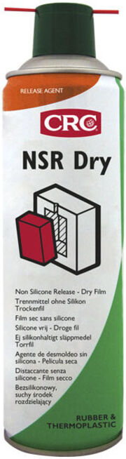 Agent de démoulage NSR DRY incolore en bombe de 500 ml CRC ; CRC Industries (32841-AA)