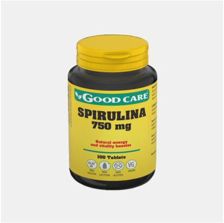 GOOD CARE SPIRULINA 750mg 100 COMPRIMIDOS