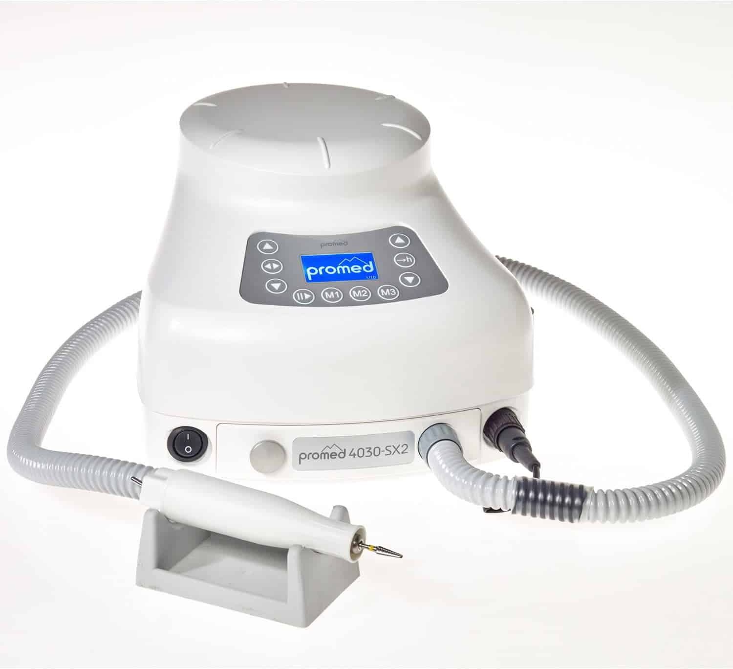 Fresa manicure micromotore con aspirazione aspirante Promed 4030 SX 2 podologia estetista estetica aspira