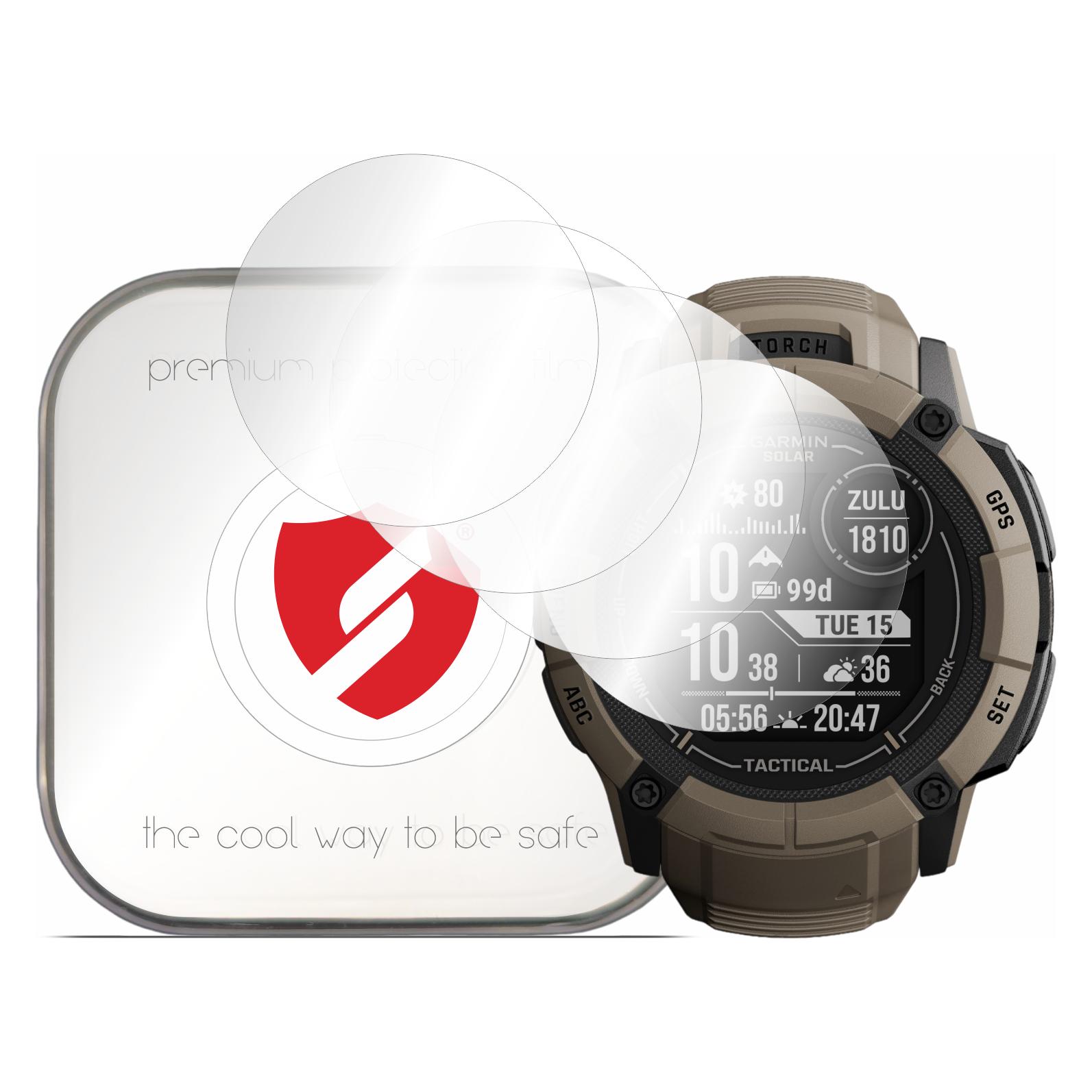 Smart Protection - Premium Classic (4 pack) - Garmin Instinct 2X Solar - Clear (56361002)