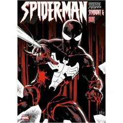 Spider-Man: Schwarz, Symbiont und Blut, Comics + Manga von Dustin Nguyen, Dan Jurgens, David Michelinie, Elena Casagrande, J. Michael Straczynski, G. Willow Wilson, Leonardo Romero, Sumit Kumar, J. M. DeMatteis, Javi Fernández