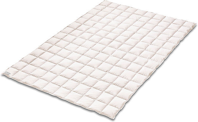 KAUFFMANN Daunendecke 140x200cm EXKLUSIV DE LUXE Leicht Weiss weiss EG