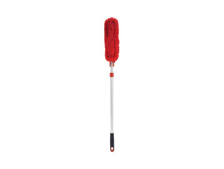 OXO Ausziehbarer Mikrofaser-Staubwedel Rot