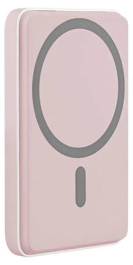 Tnb PBUMAG5PK Powerbank 5000 mAh met draadloos opladen, Roze