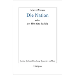 Die Nation oder der Sinn fürs Soziale, Fachbücher von Marcel Mauss