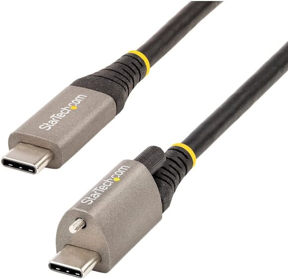 StarTech 3ft 1m Top Screw Locking USB C Cable 10Gbps, USB