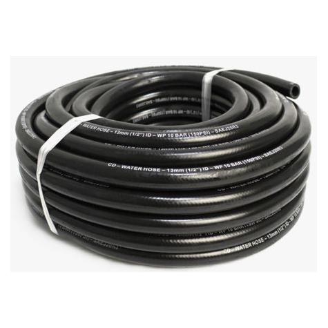 RS PRO Water hose,Black, 10mm ID (9145547)