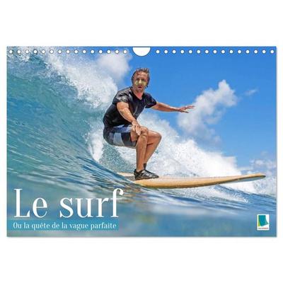 Le surf ou la quête de la vague parfaite (Calendrier mural 2027 DIN A4 vertical), CALVENDO calendrier mensuel