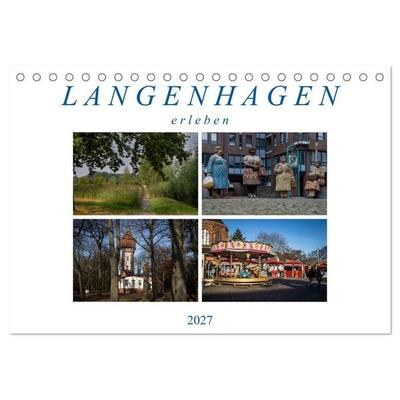 Langenhagen erleben (Tischkalender 2027 DIN A5 quer), CALVENDO Monatskalender