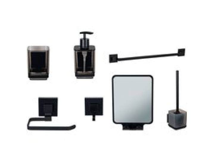 WENKO Accessoire de salle de bain Quadro, noir