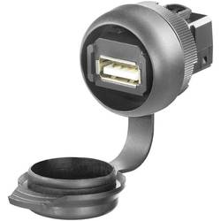 USB Einbausteckverbinder FrontCom® Micro USB Flanscheinsatz IE-FCM-USB-A IE-FCM-USB-A 1018840000-1 Weidmüller Inhalt: 1 St.