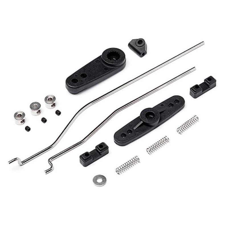 Maverick Servo horn and Throttle Linkage Set (Blackout MT) (MV24039)