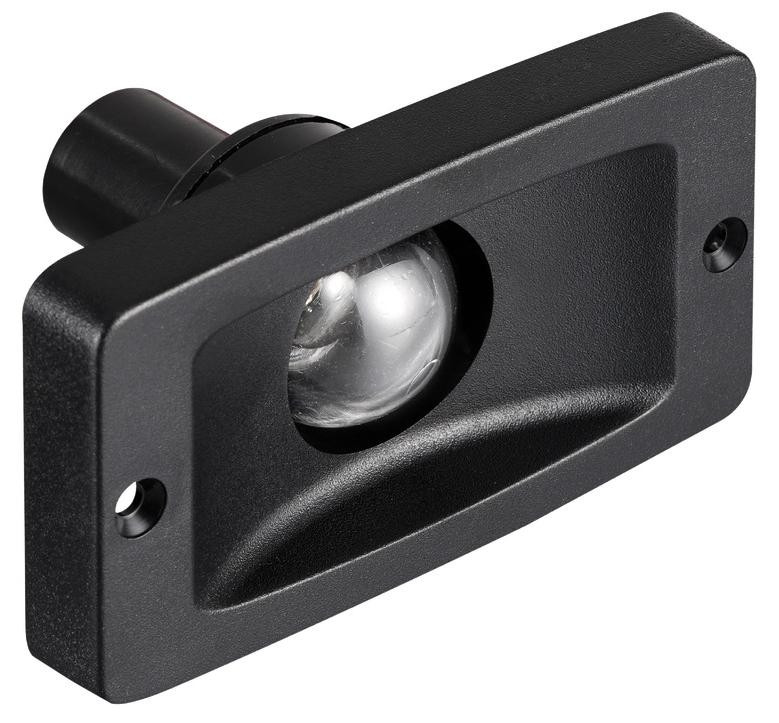 Osculati 11.332.11 Witte Bevestigbare Lamp van ABS