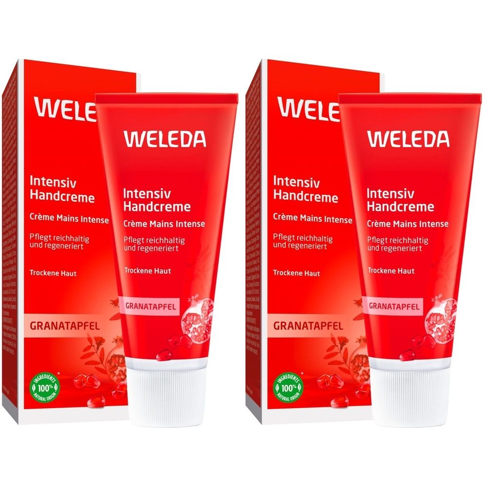 Weleda Granatapfel INT HAN x2 2x50 ml Creme