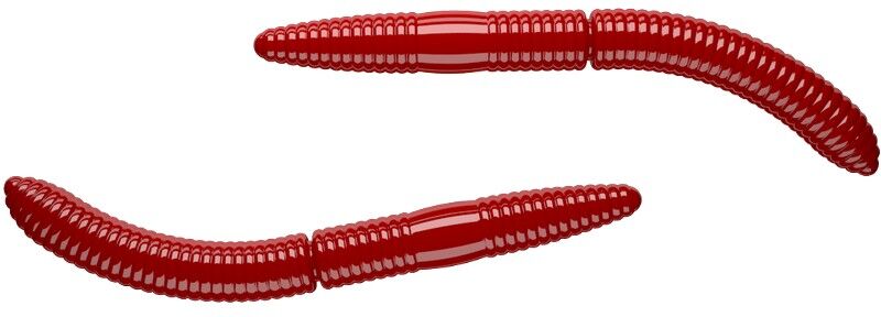Libra Lures Fatty D'Worm 65 Cheese-021 - Red