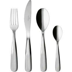 Villeroy & Boch Tafelbesteck 24tlg. Rose Garden, Besteck, Silber