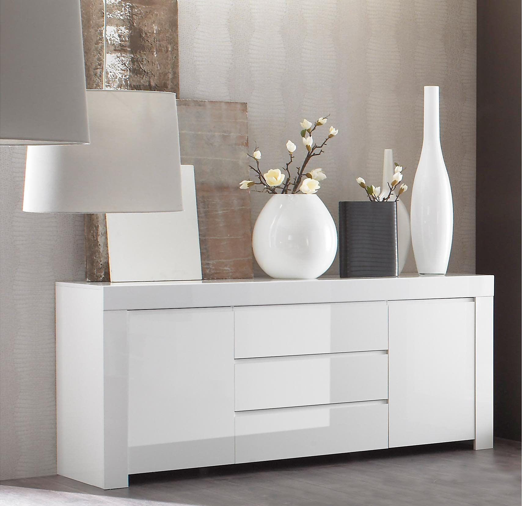 Sideboard HOME AFFAIRE "Amalfi", weiß, Sideboards, Sideboard, Breite 190 cm