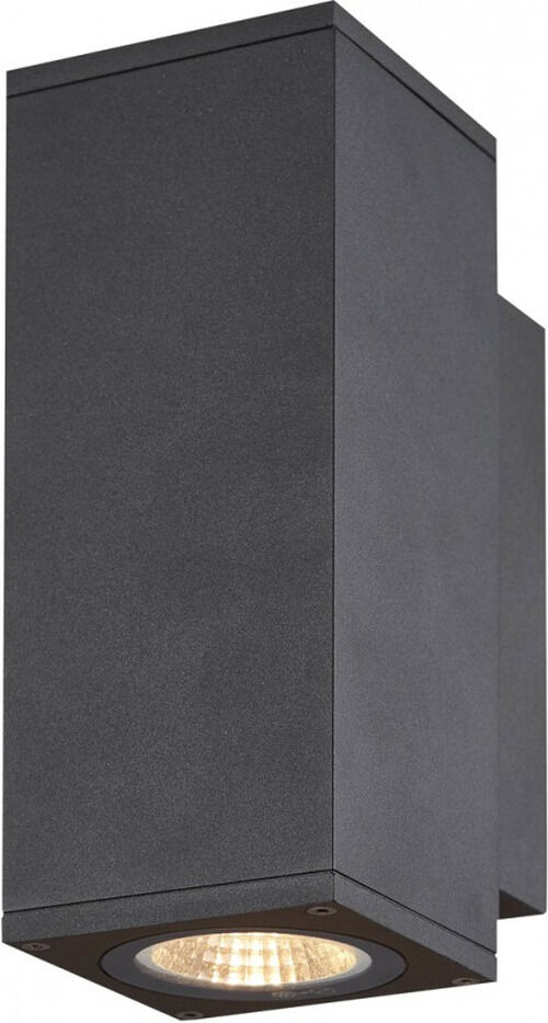 Slv Enola Square Up/down S, Outdoor Led Wandaufbauleuchte Anthrazit - Stand-, Wand- Und Deckenleuchten (Outdoor)