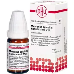 DHU Mercurius solubilis Hahnemanni D12 10 g Globuli