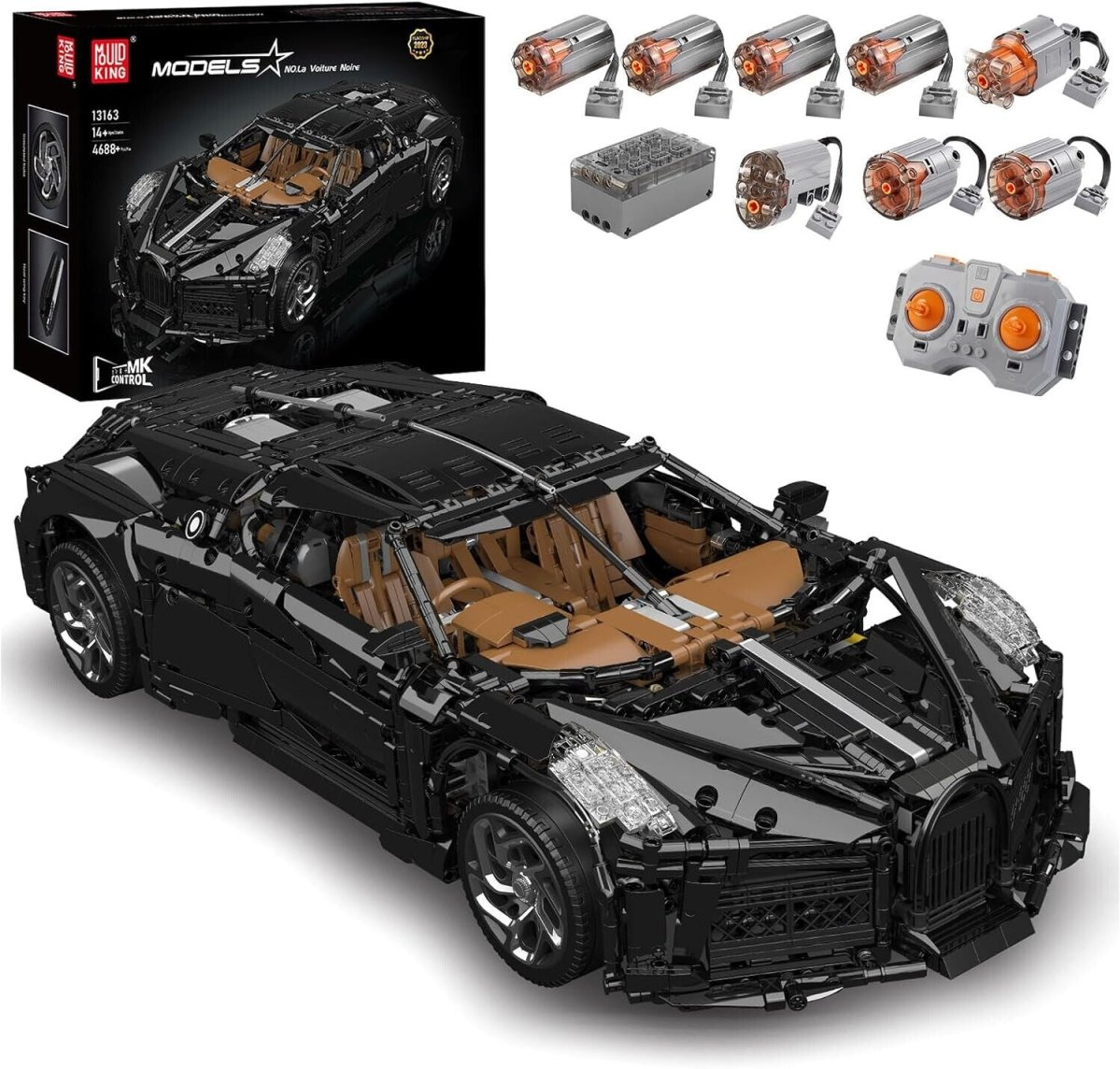 Mould King 13163 - Mould King Bugatti