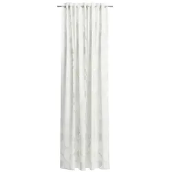 Fertiggardine Circle 137 x 245 cm Mischgewebe Beige Creme