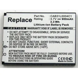 Akku für Alcatel One Touch 890, 890D, 891, 979, VF155, wie VF555 CAB31L0000C1, CAB31L0004C1
