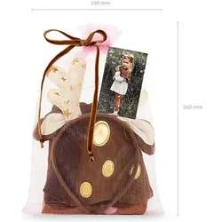 Partydeco Costume for a girl - Roe deer, mix (1 pkt / 1 pc.) (104, 98)
