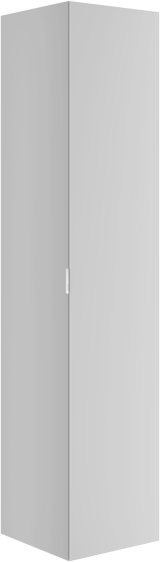 Keuco Edition 11 Art Hochschrank 32554550401 40x180x36cm, Anschlag rechts, mit Elektrik, Lack seidenmatt, manhattan